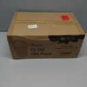 Ginkgo 100 Pack 12 oz Disposable Coffee Cups with Lids, To-Go Paper Coffee Cups for Hot Beverage, Chocolate and Cocoa, Coffee Bar Accessories - Black