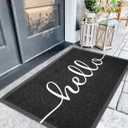 EARTHALL Funny Hello Mats Outside/Inside 48"x32", Front Door Mat Outdoor Entrance, Indoor Outdoor Mats for Home Entrance, Funny Doormat Outside/Inside Entrance, Front Porch Decor for Farmhouse