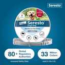 Seresto Flea & Tick Collar For Dogs Over 18 lbs., Treatment & Prevention, Vet-Recommended, 8 Month Protection, Large