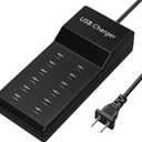 USB C Charging Station, 60W 12-Port USB C Charger, USB C Charger Multiple Devices, USB C Plug Desktop Charger Hub, USB C Wall Charger for iPhone 15/14/13/12, USB Powe Adapter for Samsung S24/S23/S22