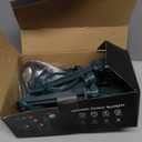 Spotlight Outdoor  120V Plug-in, 2700K Warm White LED Landscape Spot Lights with RGB 3 Lenses for Yard, Garden, Lawn&Tree Decor, IP67 Waterproof, Perfect for Holidays&Everyday (4 Pack, Green)