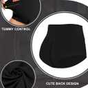 Cut Out Yoga Shorts Booty Butt Lifting Scrunch Shorts High Waisted Workout Gym Active Hot Pants (Black, S)