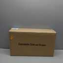 PAKETA 2 Pack Expandable Pull Out Cabinet Organizer, 21'' Deep Pull Out Drawers for Cabinet, Upgrade 3 Slide Rails Sliding Drawer for Cabinets with Adhesive Nano Film (Black, 21"D X 12-20"W)