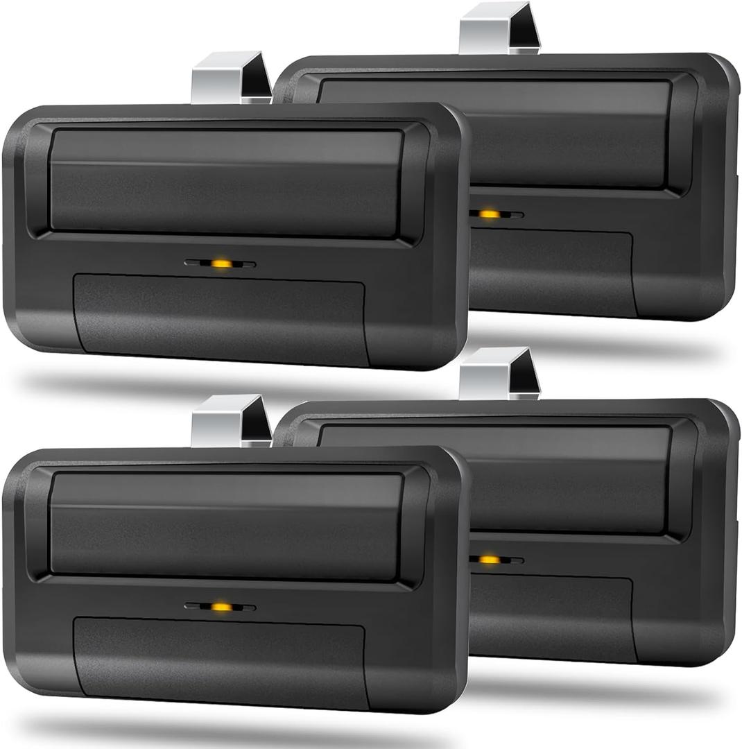 Upgrade 811LM Gate Opener Remote Replace for Liftmaster 811LM Remote, Compatible with Liftmaster 850LM 860LM STAR1000 Receiver Gate Opener Commercial Door Operator Security+ 2.0, 12 DIP 4PACK