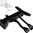 Skuehod Heavy Duty with Adjustment Backrest Tilt Replacement Office Chair Swivel Tilt Control Seat Mechanism Gas Type (155° Tilt Control Back Cushion)