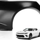 YHTAUTO Front Right Passenger Side Fender Primed Steel Replacement for Chevrolet Camaro 2016-2023, Except ZL1