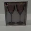 Table Tops Gallery Harvest Bordeaux Waves Wine Glass Set