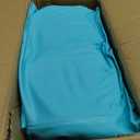 SLOOSH Inflatable Tanning Pool Lounger Float, 85" x 57" Pool Floats Adult with Pillow, 4 in 1 Suntan Tub Raft Floatie,Sunbathing Bed Lounge for Water Blow Up Ball Pit Party Gifts, L-Tropical Blue