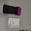 Segbeauty Blower Dryer Comb Attachment, Hair Dryer Concentrator with Brush Attachments for 1.57-1.97" Nozzle, Professional Salon Hairdressing Styling Tool for Straightening Wavy Natural Curly Hair (Purple)