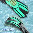 Snorkeling Gear for Adults, 4 in 1 Adult Snorkel Set with Panoramic View Snorkel Mask, Dry Top Snorkel, Adjustable Short Fins and Travel Bag, Snorkel Set with Fins for Snorkeling Diving