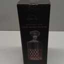 LIGHTEN LIFE Whiskey Decanter 29oz Crystal with Stopper, Non-Lead, 828ml, Clear, Durable, Dishwasher Safe, Classic European Design, Gift Box Included