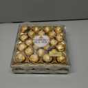 2 x Ferrero Rocher Gourmet Hazelnut Milk Chocolate Gift Box, 24 Individually Wrapped Chocolates, 10.6 oz (EXP 07/16/25)