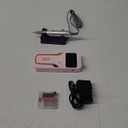 Portable Nail Drill Professional 35000 RPM, MOCOWIND Rechargeable Electric Nail File Machine E File for Acrylic Gel Polishing Removing, Cordless E-File with Bits Kit for Manicure Salon Home, Pink