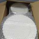 200 Pc Scalloped Ivory Gold Plastic Plates for Party