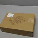 Clear Makeup Organizer, Makeup Brushes Storage Case, Cosmetic Display Case Tray, Tiered Skincare Organizer, Acrylic Lipstick Holder Countertop Desk Brush Organizer for Bedroom Vanity