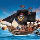 Playmobil Pirates: Large Pirate Ship, 20.28 X 15.16 X 5.59 Inches
