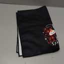 FDHSPAAM Red and Black Plaid Christmas Snowman Kitchen Towels, Winter Holiday Christmas Dish Hand Tea Towels, Xmas Snowman Kitchen Bathroom Decor, 16x24 Inch