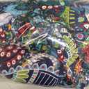 hyha 8Pcs Patio Cushion Covers, Stretch Outdoor Couch Cushion Covers Replacement, Washable Outdoor Chair/Sofa Slipcovers for Patio Furniture Cushions Protector with Elastic Bottom(Paisley,Cover Only)