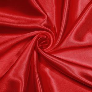 NSGZ Red Satin Fabric by The Yard, 2 Yards 60" Wide Silky Fabric, Solid Satin Cloth Fabric for Bridal, Wedding, Dress, Crafting, Decoration