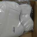 Cervical Neck Pillow for Sider Sleeper | Ergo Pillow for Sleep Apnea, Neck Pain, and Snoring Relief | Contour Memory Foam with Ergonomic Support, White, Large, King