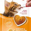 Catit Creamy Lickable Cat Treat, Chicken & Liver, 5-Pack | Hydrating and Healthy Treat for Cats of All Ages (EXP 09/12/26)