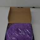 Kivik 7lbs Weighted Heating Pad 24"x29"- Fast Heating 6 Settings, Flannel Electric Heated Lap Blanket for Adults, Soft Large Weighted Heated Pads Gifts for Abdomen & Back Pain Relief, Purple