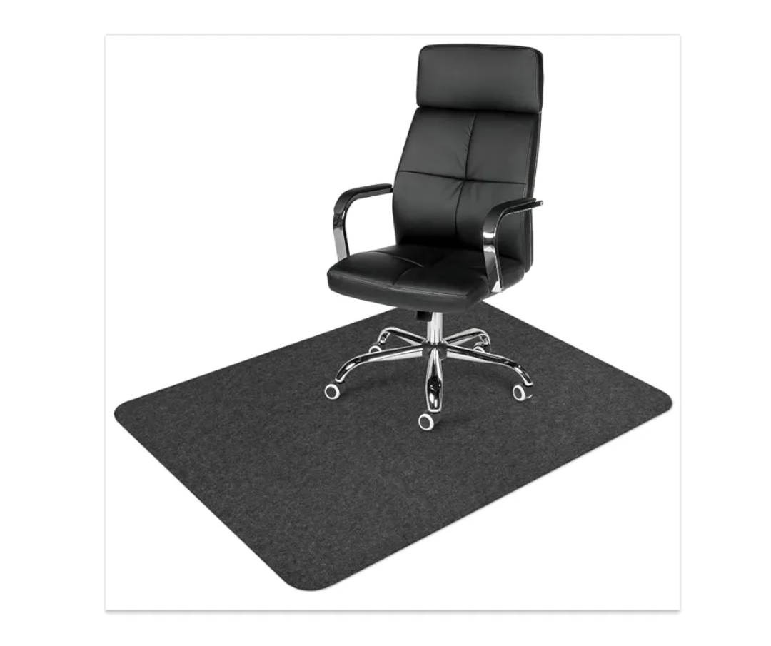 Placoot Desk Chair Mat for Hardwood Floor & Tile 55"x35" Office Chair Mat for Rolling Chairs Large Anti-Slip-Recyclable Material Computer Chair Rug for Office/Home