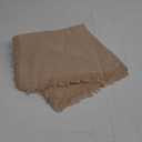 Cotton Linen Napkins 17"x17" Washable Dinner Napkins CJHM20 Champagne 6pcs (17" x 17" (Set of 6))