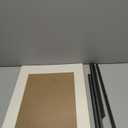 A2 Picture Frame 16.5"x23.4" Premium Plastic - Glossy Black Frame with Shatterproof Plexiglass Cover Wall Mounting Hardware Included - Ideal for Posters, Prints, Artworks, Certificates and Photos