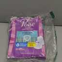 Poise Ultra Thin Incontinence & Postpartum Pads with Wings for Bladder Leaks, 4 Drop Moderate Absorbency, Regular Length, 54 Count, Packaging May Vary
