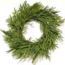 Norfolk Pine Wreath 24" Diameter Decorative Wreath - Artificial Wreath with Realistic Look Allure Floral Christmas Wreath