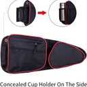 Xintre Side Door Bags for RZR with Removable Knee Pad, Front Door Side Storage Bag for Polaris RZR XP, XP4, Turbo, Turbo S, S 900, S 1000, 2014-2022 (Xintre010)