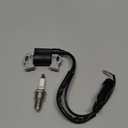 Panari GP7500E Ignition Coil for Generac GP5000 GP5500 GP6000E GP6500 GP7500 Generator for Honda GX240 GX270 GX340 GX390 8HP 9HP 10HP 13HP Engine Parts with Spark Plug