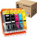 280XL 281XL Refillable Ink Cartridges for PIXMA TS6120 TS6220 TS6320 TS8120 TS8220 TS8320 TR7520 TR8520 TR8620 TS9120 TS9520 TS9521C TS702 Printer