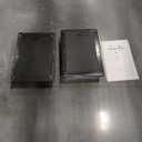 Heavy Duty Dog Door for Wall, Energy Efficient Doggie Door with Aluminum Frame, Telescoping Tunnel, Double Magnetic Flaps and Two Sliding Lock Panels, Easy to Install, Black, Large