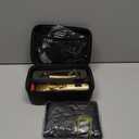 FADEKING Professional Hair Clippers & Beard Trimmer Set for Men  Cordless Barber Clippers with LCD Display, Precision Trimmer & Travel Case  Gifts for Men Husband Father (Gold + Bronze)