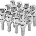 Wheel Lug Bolt M12x1.25 Wheel Studs Compatible with Jeep Dodge Chrysler Ram Cherokee Vehicle 200 2015-2017 Renegade 2014-2022 Dart 2013-2016 Compass 2018-2022 Replace# 6509933AA, 611-005 (20pcs)