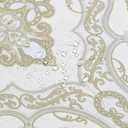 Hudson Waterproof Polyester Fabric Printed Shower Curtain Bathroom,Decorative Bathroom Curtains,54" W x 72" H