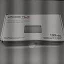 Vamos Tile 100-Piece Glossy Dolomite White Peel and Stick Backsplash Tile,3''x6'' PVC Subway Tile with White Grout, Stick on Backsplash for Kitchen/Bathroom/Fireplace