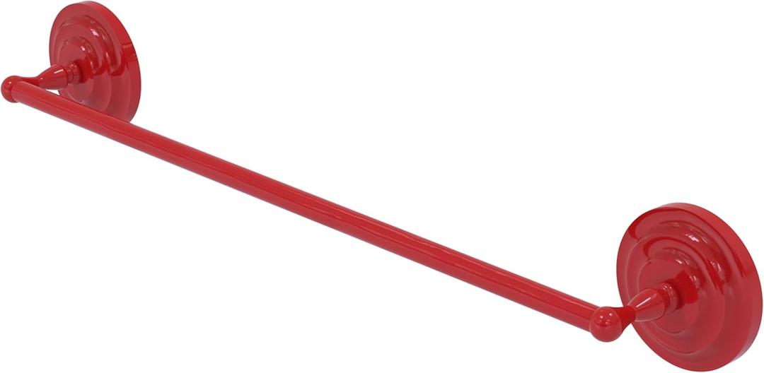 Allied Brass QN-31/36-FER Que 36 Inch Towel Bar, Fire Engine Red