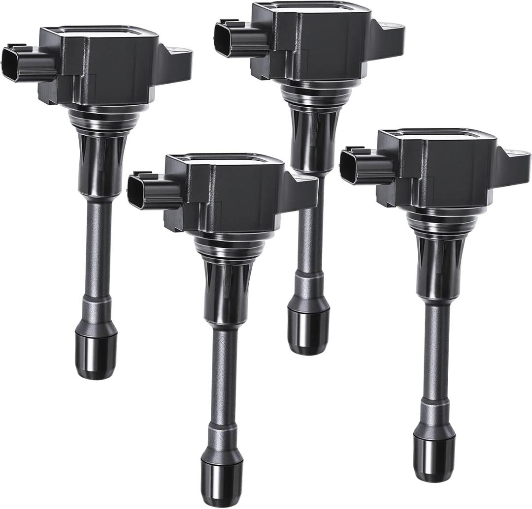 Ignition Coil Pack Compatible with 2007 2008 2009 2010 2011 2012 Compatible with Nissan Altima Versa Sentra Cube Rogue Frontier 2013 2014 2015 Infiniti M56 FX50 QX60 QX70 2.5L 2.0L 1.8L Replace UF549