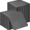 ToLanbbt 12" x 12" Garage Floor Tiles Interlocking, Non-Slip for Basement