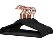 Stormix Baby Velvet Hangers, 32 Pack Children's Clothes Hangers Non-Slip Kids Hangers for Infant/Toddler Pink (Gold Hook) Stormix Baby Velvet Hangers, 32 Pack Children's Clothes Hangers Non-Slip Kids Hangers for Infant/Toddler Pink (Gold Hook)