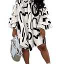 Plus Size Dress for Women African Long Sleeve Off Shoulder Dresses Sexy Cocktail Club Midi Dress Khaki, Size M