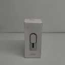 Desk Fan Bladeless, 11.8 Inch Office Fan Small, Quiet, 3 Speed Adjustment, Touch Control, Easy to Clean, Desk Fans Small Quiet, Ideal for Office, Living Room, Bedroom (White/Gold)