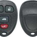SUPALAND Keyless Entry Remote Control Key Fob Replacement Fits for Chevy Malibu Cobalt 2005-2012 Pontiac G5 G6 Grand Prix Solstice 2005-2010 Buick Lacrosse Saturn Aura Sky KOBGT04A 15252034