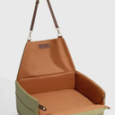 Funny Fuzzy Waterproof Dog Car Seat and Gym/Carry Bag