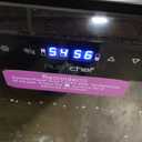 Nutrichef 33 Bottle Wine Fridge | Dual Zone Wine Cooler | Adjustable Temperature Control 41F to 64F | Ultra Quiet Operation | Freestanding Wine Chiller for Home & Office | 33x19x17 IN