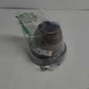 Plastic-Plant-Flower-Planters-8 Inch with Drainage Hole & Saucer, 6 Packs Lightweight Small Resin Flower Pot Indoor Outdoor, Retro Antique Imitation Decorative Garden Containers Sets for Houseplants