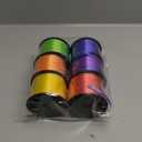 TONIFUL Rainbow Curling Ribbon-6 Assorted Colors Balloon Curling Ribbons Set-600 Yards Balloon String for DIY Decor,Gift Wrapping,Ribbons and Bows for Christmas New Year Birthday Gifts Supplies